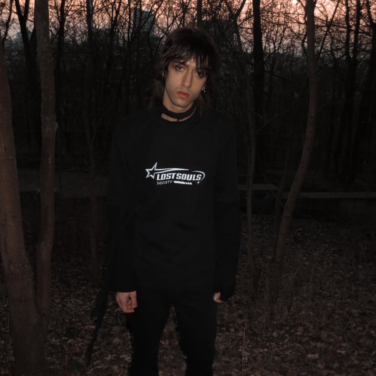 Lost Souls Society streetwear lookbook shoot in Berlin – muted tones and layered fits