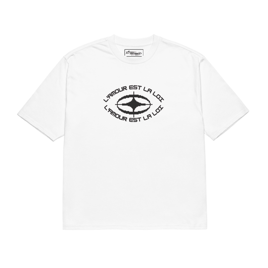 White Paris t-shirt – soft streetwear essential by Lost Souls Society